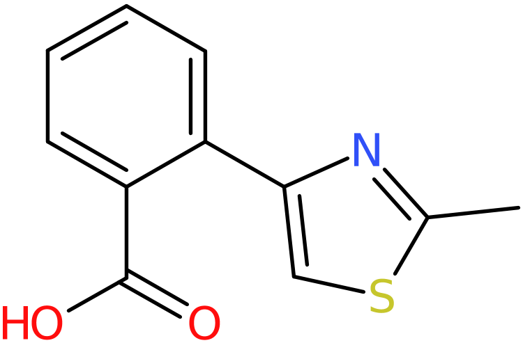 CAS: 65032-66-8 | 2-(2-Methyl-1,3-thiazol-4-yl)benzoic acid, NX56820