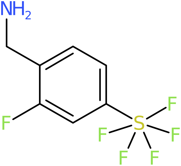 CAS: 1240257-86-6 | 2-Fluoro-4-(pentafluorosulfur)benzylamine, >98%, NX18663