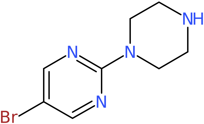 CAS: 99931-82-5 | 5-Bromo-2-(piperazin-1-yl)pyrimidine, NX71944