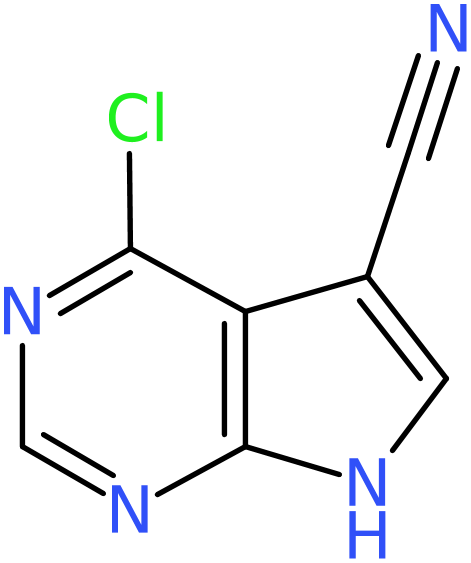CAS: 24391-41-1 | 4-Chloro-7H-pyrrolo[2,3-d]pyrimidine-5-carbonitrile, NX37189