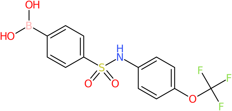 CAS: 957062-98-5 | 4-{[4-(Trifluoromethoxy)phenyl]sulphamoyl}benzeneboronic acid, NX71120