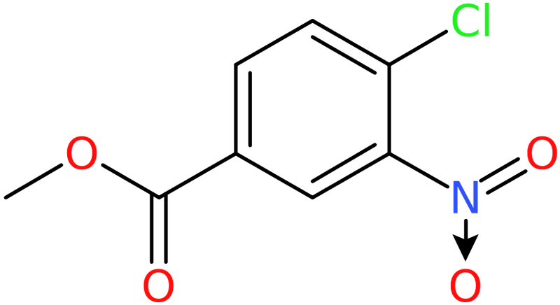 CAS: 14719-83-6 | Methyl 4-chloro-3-nitrobenzoate, >98%, NX25050
