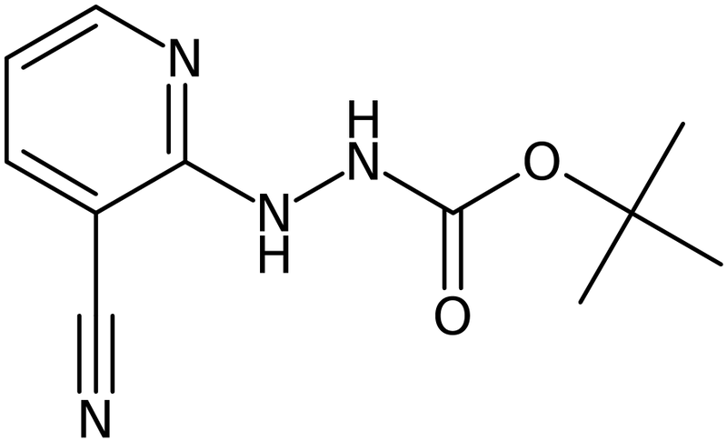 2-Hydrazinonicotinonitrile, N-BOC protected, NX73960