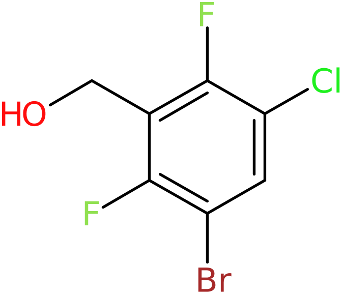 3-Bromo-5-chloro-2,6-difluorobenzyl alcohol, NX74581