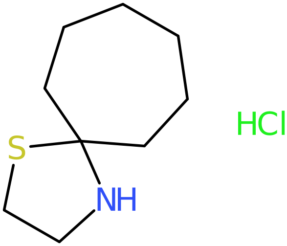 CAS: 875-11-6 | 1-Thia-4-azaspiro[4.6]undecane hydrochloride, >95%, NX65665