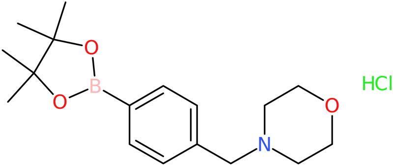 CAS: 944591-57-5 | 4-((Morpholino)methyl)phenylboronic acid pinacol ester hydrochloride, NX70242