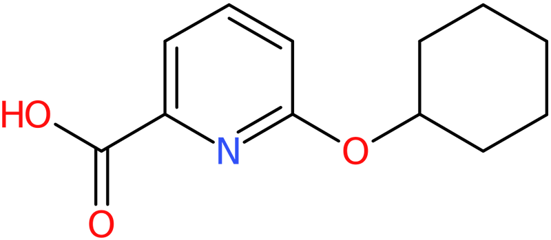 CAS: 1215727-89-1 | 6-(Cyclohexyloxy)pyridine-2-carboxylic acid, NX17760