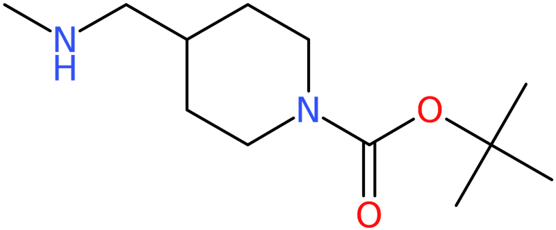 CAS: 138022-02-3 | tert-Butyl 4-((methylamino)methyl)piperidine-1-carboxylate, >97%, NX22867
