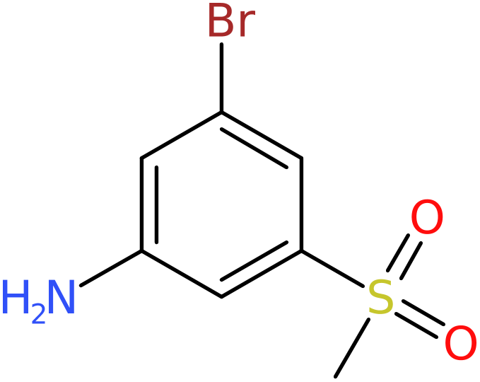 CAS: 62606-00-2 | 3-Bromo-5-(methylsulphonyl)aniline, >98%, NX55727