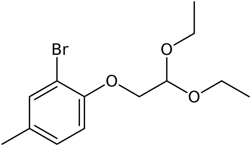 CAS: 1379658-80-6 | 2-Bromo-1-(2,2-diethoxyethoxy)-4-methylbenzene, NX22842