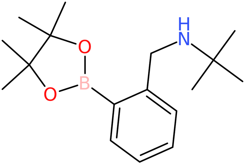 tert-Butyl({[2-(tetramethyl-1,3,2-dioxaborolan-2-yl)phenyl]methyl})amine, NX74071