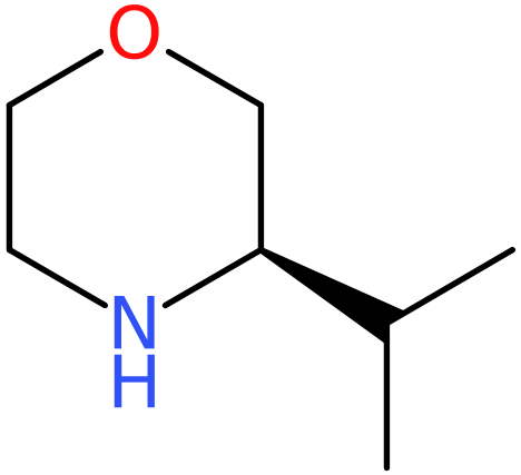 CAS: 74572-01-3 | (3R)-3-(Propan-2-yl)morpholine, NX60400