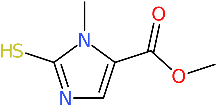 CAS: 68892-07-9 | Methyl 2-mercapto-1-methyl-1H-imidazole-5-carboxylate, NX58318