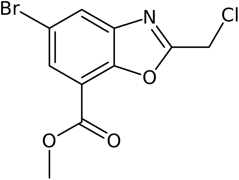 CAS: 1221792-54-6 | Methyl 5-bromo-2-(chloromethyl)-1,3-benzoxazole-7-carboxylate, NX18047