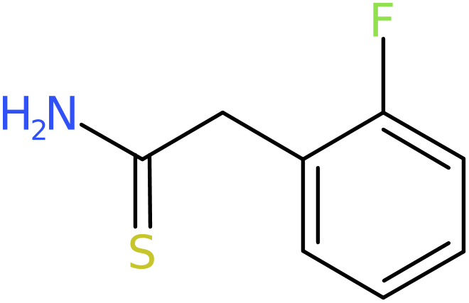 CAS: 1016739-02-8 | 2-(2-Fluorophenyl)ethanethioamide, >98%, NX11054