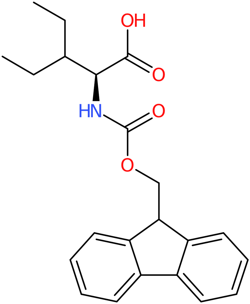 CAS: 1310680-47-7 | (S)-Fmoc-2-amino-3-ethyl-pentanoic acid, >99%, NX20689