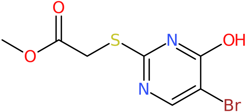 CAS: 1000018-61-0 | Methyl [(5-bromo-4-hydroxypyrimidin-2-yl)thio]acetate, NX10079