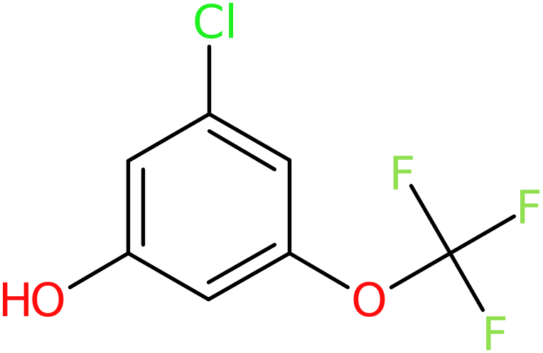 CAS: 1017778-52-7 | 3-Chloro-5-(trifluoromethoxy)phenol, >98%, NX11146