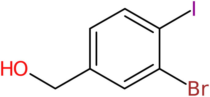 CAS: 249647-26-5 | 3-Bromo-4-iodobenzyl alcohol, NX37517