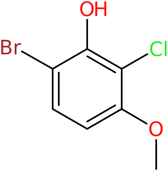 CAS: 1228957-06-9 | 6-Bromo-2-chloro-3-methoxyphenol, NX18348