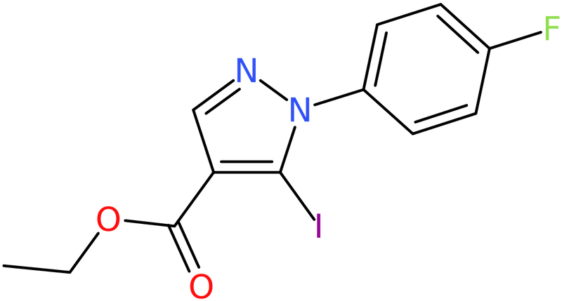 CAS: 959576-71-7 | Ethyl 1-(4-fluorophenyl)-5-iodo-1H-pyrazole-4-carboxylate, NX71278