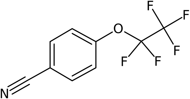 CAS: 2414146-37-3 | 4-(1,1,2,2,2-Pentafluoroethoxy)benzonitrile, NX36985