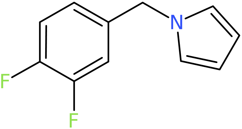 1-(3,4-Difluorobenzyl)-1H-pyrrole, NX74471