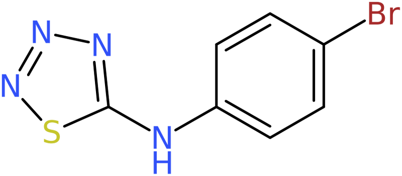 CAS: 68371-97-1 | N-(4-Bromophenyl)-1,2,3,4-thiatriazol-5-amine, NX58161
