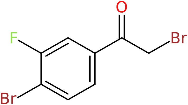 CAS: 1003879-02-4 | 4-Bromo-3-fluorophenacyl bromide, >97%, NX10450