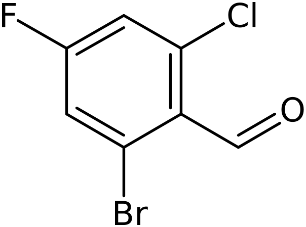 CAS: 1433990-64-7 | 2-Bromo-6-chloro-4-fluorobenzaldehyde, >95%, NX24238