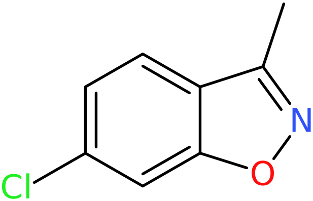 CAS: 66033-73-6 | 6-Chloro-3-methyl-1,2-benzoxazole, >98%, NX57237