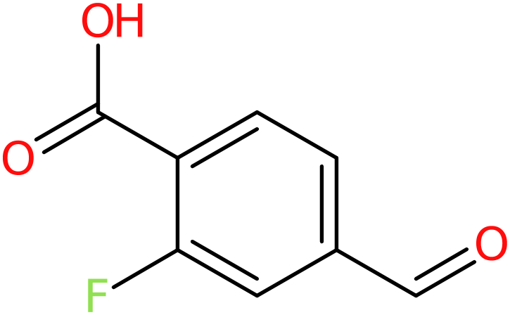 CAS: 604000-97-7 | 2-Fluoro-4-formylbenzoic acid, >97%, NX54610