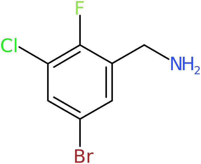 CAS: 1386459-84-2 | 5-Bromo-3-chloro-2-fluorobenzylamine, >95%, NX22987