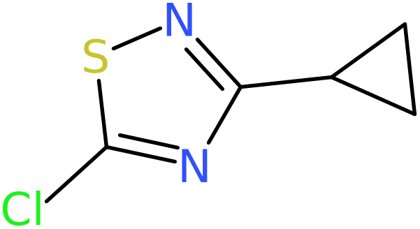 CAS: 122684-54-2 | 5-Chloro-3-cyclopropyl-1,2,4-thiadiazole, NX18176