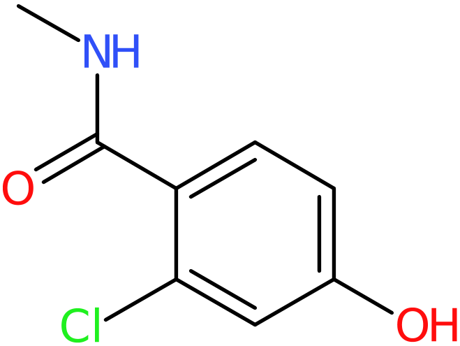 2-Chloro-4-hydroxy-N-methylbenzamide, >95%, NX74400