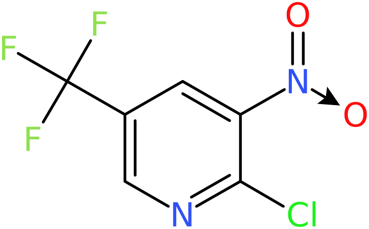 CAS: 72587-15-6 | 2-Chloro-3-nitro-5-(trifluoromethyl)pyridine, >98%, NX59710