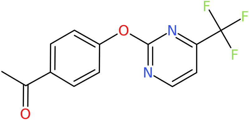 CAS: 1227954-94-0 | 1-(4-{[4-(Trifluoromethyl)pyrimidin-2-yl]oxy}phenyl)ethanone, NX18281