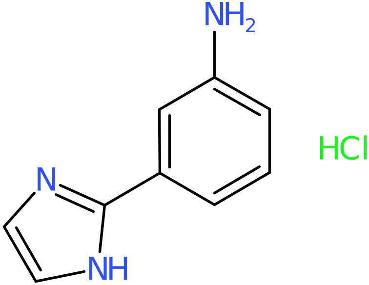 CAS: 1261269-04-8 | 3-(2-Imidazolyl)aniline hydrochloride, NX19474