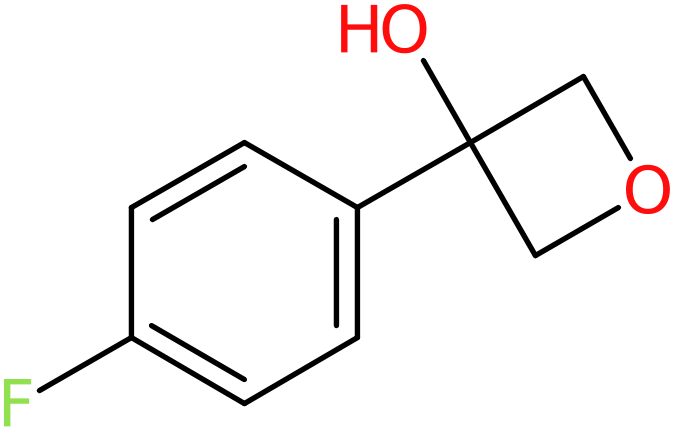 CAS: 1379812-16-4 | 3-(4-Fluorophenyl)oxetan-3-ol, NX22849