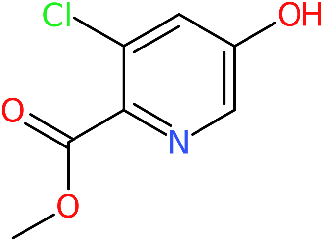CAS: 1256811-09-2 | Methyl 3-chloro-5-hydroxypyridine-2-carboxylate, NX19165
