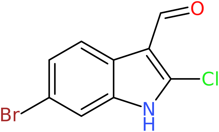 CAS: 1221792-00-2 | 6-Bromo-2-chloro-1H-indole-3-carboxaldehyde, >95%, NX18022