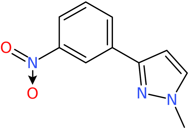 CAS: 886851-64-5 | 1-Methyl-3-(3-nitrophenyl)pyrazole, NX66962
