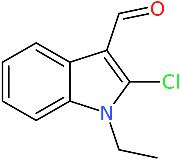 CAS: 64788-54-1 | 2-Chloro-1-ethyl-1H-indole-3-carbaldehyde, NX56721