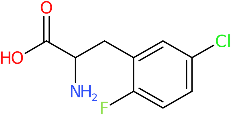 CAS: 1259966-96-5 | 5-Chloro-2-fluoro-DL-phenylalanine, NX19306