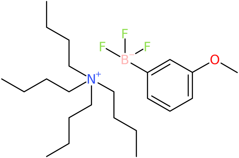 Tetrabutylazanium; trifluoro(3-methoxyphenyl)boranuide, NX74453