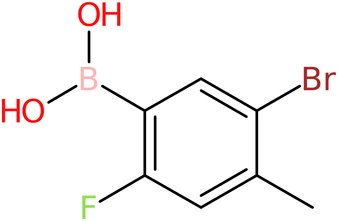 CAS: 957061-14-2 | 5-Bromo-2-fluoro-4-methylbenzeneboronic acid, >98%, NX71074
