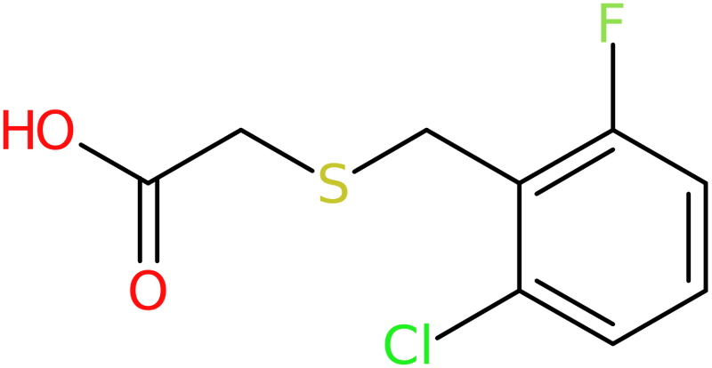CAS: 714260-38-5 | 2-[(2-Chloro-6-fluorophenyl)methylsulphanyl]acetic acid, NX59332