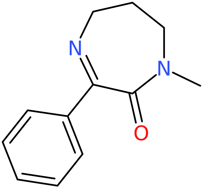 CAS: 87517-47-3 | 1-Methyl-3-phenyl-2,5,6,7-tetrahydro-1H-1,4-diazepin-2-one, NX65677