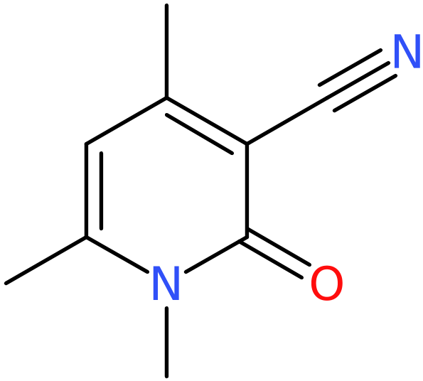 CAS: 64038-03-5 | 1,4,6-Trimethyl-2-oxo-1,2-dihydropyridine-3-carbonitrile, NX56478