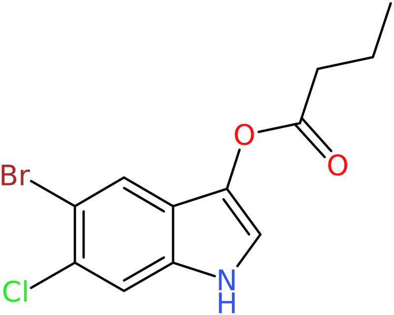 5-Bromo-6-chloro-3-indolyl butyrate, NX72031